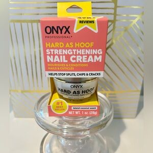 ✨Onyx Hard as Hoof Strengthening Nail Cream | Coconut✨NIB